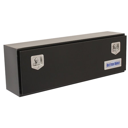 Better Built Steel Tool Truck Box, Top Mount, Black, 48 in L X12 in W X16 in H, Single Door 64210120